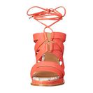 Incaltaminte Femei Calvin Klein Panelope Deep Coral Toscana Leather