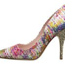 Incaltaminte Femei Kate Spade New York Licorice Multi Floral TweedGold Glitter