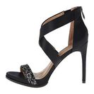 Incaltaminte Femei BCBGMAXAZRIA Elyse Black SatinBeads