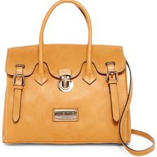 Valentino By Mario Valentino Theresa Leather Satchel MIELE