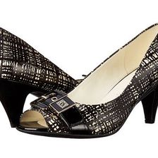 Incaltaminte Femei AK Anne Klein Dane Black WhiteBlack Synthetic