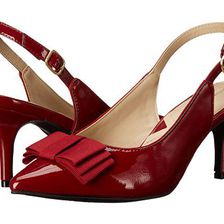 Incaltaminte Femei Adrienne Vittadini Siyan Red Crinkle Patent