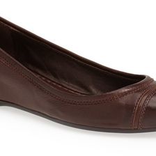 Frye Alicia Ballet Wedge DARK BROWN