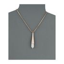 Bijuterii Femei Vince Camuto Short Shard Pendant Necklace Burnt Rose GoldCrackled White Opal