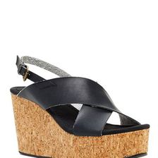 Incaltaminte Femei Michael Antonio Great Wedge Sandal Black