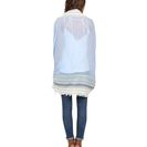 Accesorii Femei Steve Madden Denim with Thin Stripe Day Wrap Sky