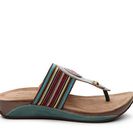 Incaltaminte Femei Spring Step Yasmin Wedge Sandal Teal Multi