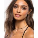 Bijuterii Femei CheapChic Squared Out Layer Choker Black Prt