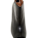 Incaltaminte Femei Corso Como Edie Peep Toe Bootie Black Brushed Leather