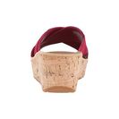 Incaltaminte Femei Rockport Weekend Casuals Lanea Cross Slide Deep Berry Suede