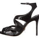 Incaltaminte Femei Michael Kors Cordelia Black Genuine Snake Solid