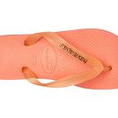 Incaltaminte Femei Havaianas Top Logo Metallic Flip Flops Aruba