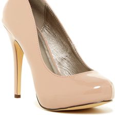 Michael Antonio Love Me Patent Pump NUDE2