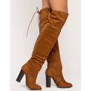 Incaltaminte Femei CheapChic Combined Forces Boot Cognac