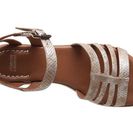 Incaltaminte Femei Johnston Murphy Laila Quarter Strap Champagne Italian Metallic Snake Print