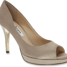 Nina Fiorah Champagne Satin