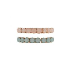 Bijuterii Femei Forever21 Faux Stone Stretch Bracelet Set Blushmint