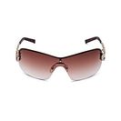 Accesorii Femei GUESS Rimless Shield Sunglasses tortoise shell