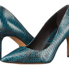 Michael Kors Garner Peacock Genuine Snake