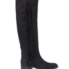 Incaltaminte Femei Sam Edelman Black Josephine Fringe Boots Black