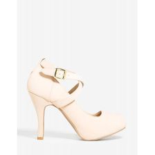 Incaltaminte Femei CheapChic Trench-331 Enchanted Love Platform Nude