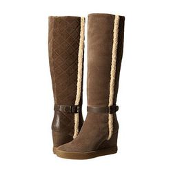 Incaltaminte Femei Aquatalia Callie Taupe Suede Combo