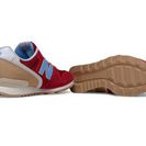 Incaltaminte Femei New Balance 696 Lakeview Red with Light Blue Tan