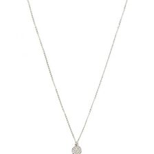 Bijuterii Femei Forever21 Rhinestone Floral Necklace Silverclear