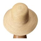 Accesorii Femei LAUREN Ralph Lauren Braided Top Stitched Raffia Sun Hat NaturalWhite