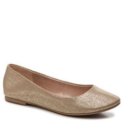 Incaltaminte Femei Mix No 6 Danzey Metallic Ballet Flat Gold Metallic