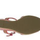 Incaltaminte Femei COACH Geneva Natural StrawBright Coral Semi Matte Calf