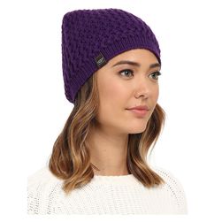 UGG Sequoia Solid Knit Beanie Bilberry