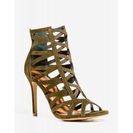 Incaltaminte Femei CheapChic Day Cruising Heel Olive