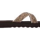Incaltaminte Femei COACH Janine KhakiChalk Sig Embossed PVCCalf