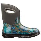Incaltaminte Femei Bogs Classic Winter Blooms Mid Gray Multi
