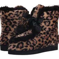 Incaltaminte Femei Kate Spade New York Baven Sand Leopard Print Faux FurBlack Grosgrain