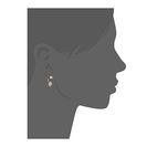 Bijuterii Femei Michael Kors Blush Rush Semi Precious Pave Pyramid Stud Earrings Rose GoldBlushClear