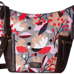Fossil Emerson Small Hobo Floral
