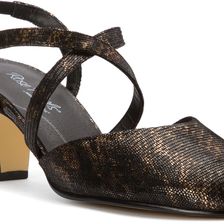 Walking Cradles Caliente Black/Bronze Lizard Print