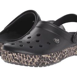 Incaltaminte Femei Crocs Crocband Leopard Clog Black
