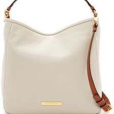 Marc by Marc Jacobs Softy Leather Saddle Hobo TUMBLEWEED BEIGE