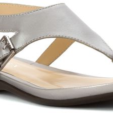 Ralph Lauren Kasia Silver Pearlized Nappa