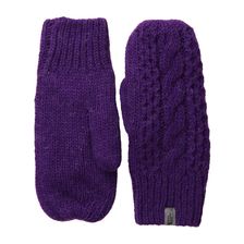 The North Face Cable Knit Mitt Gravity Purple