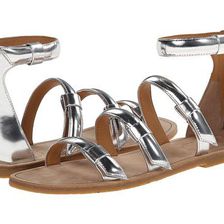 Incaltaminte Femei Marc by Marc Jacobs Seditionary Flat Sandal Silver