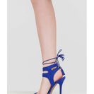 Incaltaminte Femei CheapChic Detail Oriented Cut-out Lace-up Heels Royal