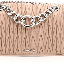 Miu Miu Quilted Miu Miu Club Bag CAMMEO