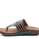 Incaltaminte Femei Spring Step Yasmin Wedge Sandal Teal Multi