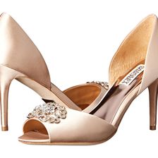 Badgley Mischka Seneca Latte Satin