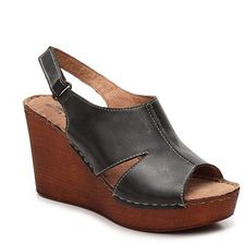 Incaltaminte Femei Spring Step Pania Wedge Sandal Black