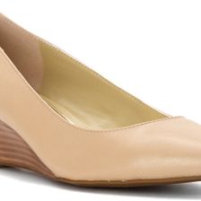 Ralph Lauren Haidee Parchment Soft Burnished Calf